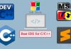 TOP 5 IDE trên Windows cho việc học lập trình C/C++ người mới bắt đầu TOP 5 IDE trên Windowns cho việc học lập trình C/C++
