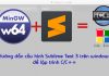 Hướng dẫn biến Sublime Text thành IDE lập trình C/C++